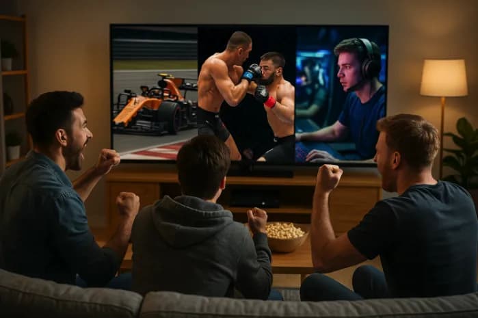 Dlaczego sporty o wysokiej dynamice idealnie pasują do transmisji online